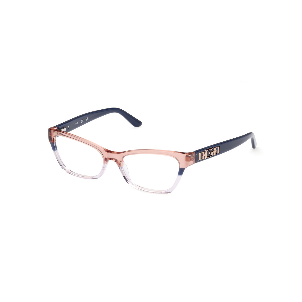 NWT Guess GU2979-092-52 Brown Blue 52mm Eyeglasses